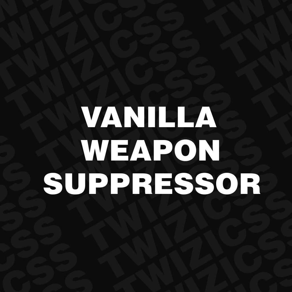 Vanilla Weapon Suppressors